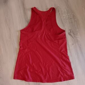 Athleta tank size XS razor back red
